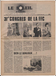 Le Soleil de Colombie, May 28, 1976, page 1