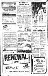 The Review Wed, February 25, 1987 (Page 18)