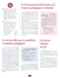   RAPPORT ANNUEL - CSFCB, 1997-1998   , page 6