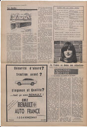 Le Soleil de Vancouver, April 11, 1973, page 8