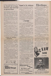 Le Soleil de Vancouver, August 8, 1969, page 6