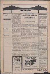 Le Soleil de Vancouver, April 14, 1972, page 6