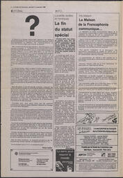 Le Soleil de Colombie, November 3, 1989, page 2