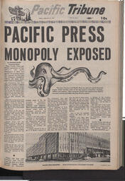   The Pacific Tribune - Friday, February 27, 1970   , page 1
