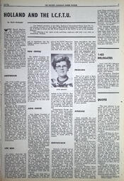   The Western Canadian Lumber Worker, Vol. XXXII, No. 17, 1st Issue Sep. 1965   , page 7