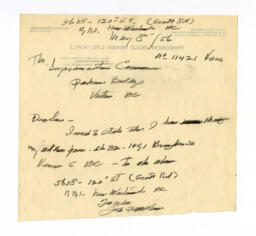 Letter to Superannuation Commissioner from Vance: 03-May-56