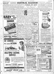 Saanich Peninsula And Gulf Islands Review Wed, October 19, 1960 (Page 3)