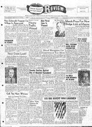 Saanich Peninsula And Gulf Islands Review Wed, October 10, 1956 (Page 1)