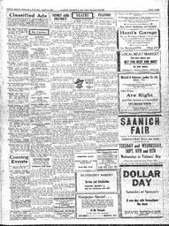 Saanich Peninsula And Gulf Islands Review Wed, August 19, 1936 (Page 3)