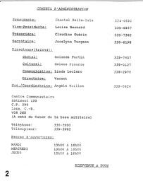   L'ÉCHO, 1994   , page 2