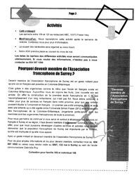   L'ÉCHO DE SURREY, 2004   , page 3