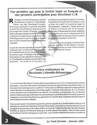   LE TRAIT D'UNION, 2004   , page 4