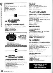   ANNUAIRE - FFCB, 2017   , page 20