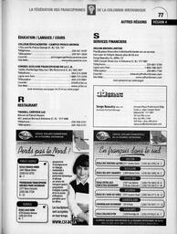   ANNUAIRE - FFCB, 2007   , page 87