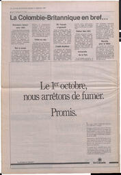 Le Soleil de Colombie, September 21, 1990, page 16