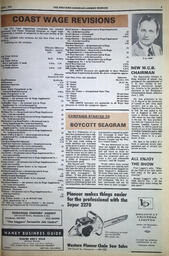   The Western Canadian Lumber Worker, Vol. XLI No. 5, May 1973   , page 9