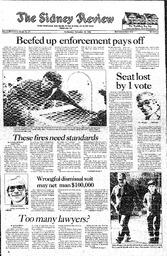 The Sidney Review Wed, November 19, 1980 (Page 1)