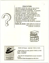   LE PETIT ACCUEIL, 1995   , page 6