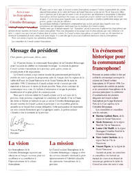   TRANSITION BULLETIN D'INFORMATION, 1996   , page 4
