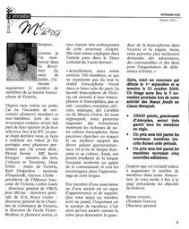   LE RÉVERBÈRE, 2009   , page 5