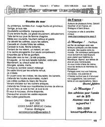   LE MOUSTIQUE PACIFIQUE, 2002   , page 15