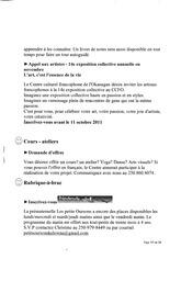   L'ANSE-AU-SABLE, 2011   , page 13