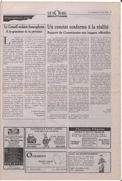 Le Soleil de Colombie-Britannique, April 3, 1998, page 7