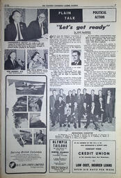   The Western Canadian Lumber Worker, Vol. XXXI, No. 19, 1st Issue Oct. 1964   , page 9