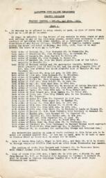 VPD Traffic Division schedule during Royal Visit: 29-May-39