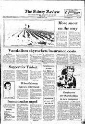 The Sidney Review Wed, January 9, 1980 (Page 1)