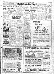 Saanich Peninsula And Gulf Islands Review Wed, March 7, 1962 (Page 3)