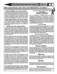   INFO-PARENTS COLOMBIE-BRITANNIQUE, 2001   , page 5