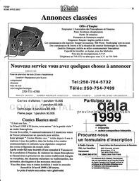   LE BASTION DE NANAIMO, 1999   , page 6