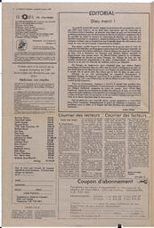 Le Soleil de Colombie, January 8, 1982, page 2