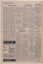 Le Soleil de Colombie, May 18, 1984, page 4