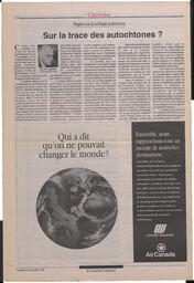 Le Soleil de Colombie, November 27, 1992, page 15