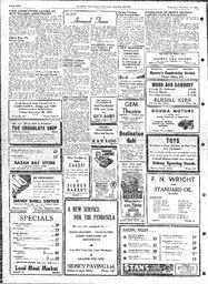 Saanich Peninsula And Gulf Islands Review Wed, November 24, 1954 (Page 2)