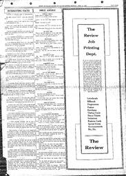 Sidney And Islands Review Thu, April 19, 1923 (Page 3)