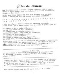   ENTRE NOUS, 1986   , page 5