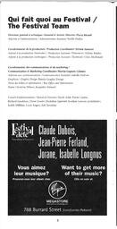  FESTIVAL D'ÉTÉ, 2000   , page 12