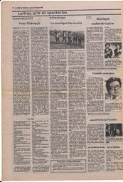 Le Soleil de Colombie, July 30, 1982, page 12