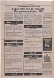 Le Soleil de Colombie, February 24, 1989, page 4