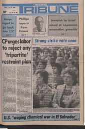   The Pacific Tribune - Friday, July 9, 1982   , page 1