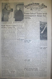The Semiahmoo Sun and White Rock Weekly, April 09, 1953 (Page 1)