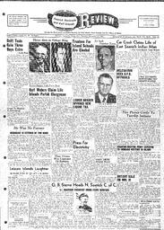 Saanich Peninsula And Gulf Islands Review Thu, November 12, 1953 (Page 1)