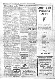 Saanich Peninsula And Gulf Islands Review Wed, April 26, 1933 (Page 3)