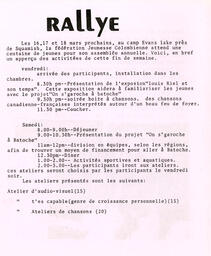   LE REFLET, 1979   , page 4