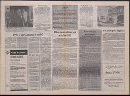 Le Soleil de Colombie, October 30, 1992, page 10