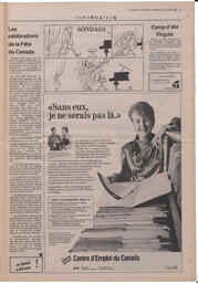 Le Soleil de Colombie, July 1, 1988, page 17