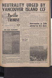   The Pacific Tribune - Friday, July 8, 1960   , page 1